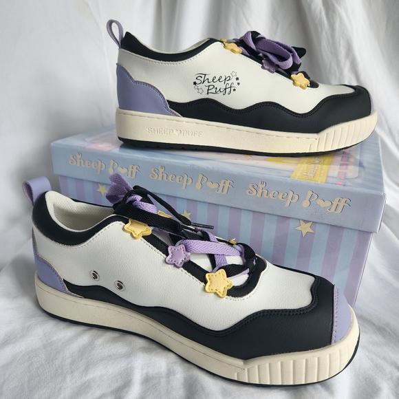 Sheep Puff Kawaii Shoes - Picture 3 of 8